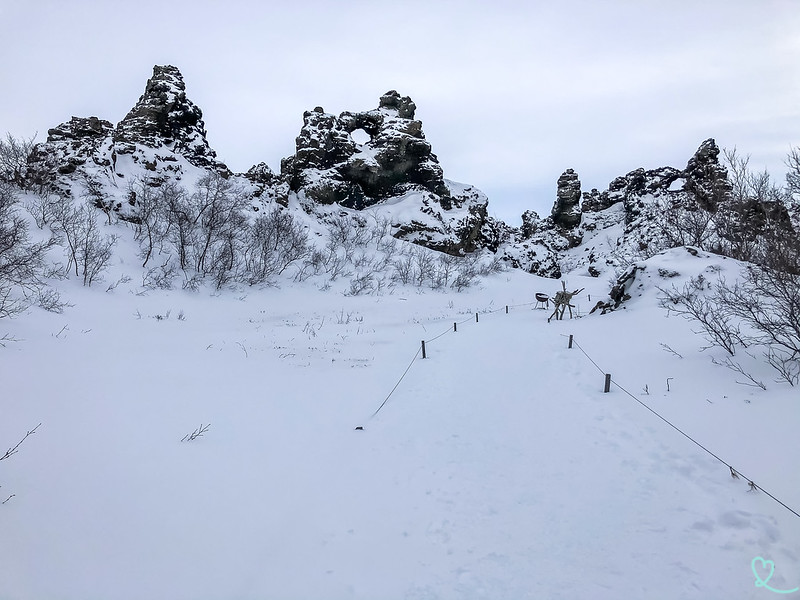 Dimmuborgir im Winter