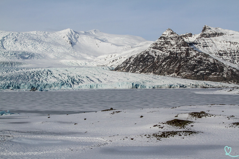 Fjallsarlon winter Iceland