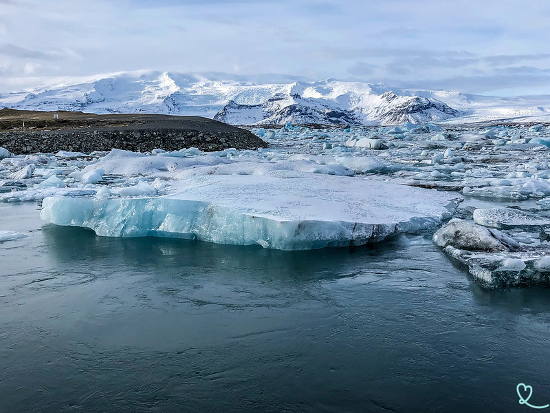 Jokulsarlon inverno Islândia