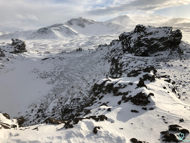 Saxholl Winter Snaefellsnes