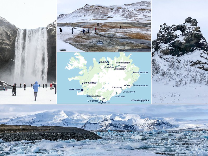 Route 1 Islande hiver que faire