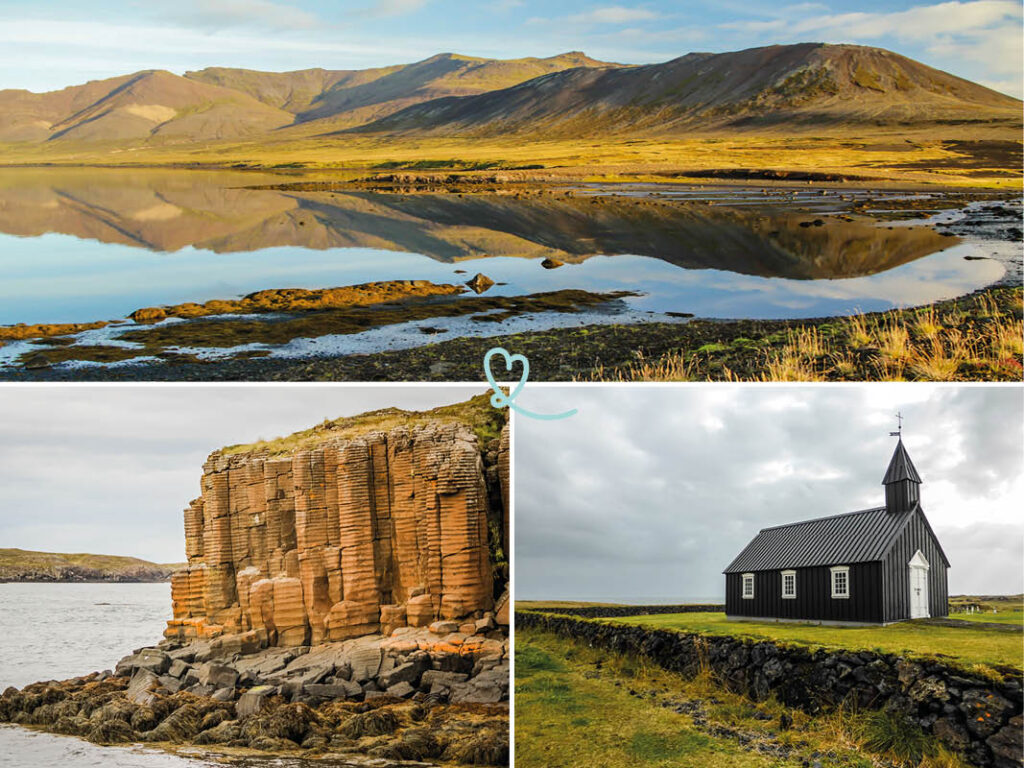 Descubra nuestras 9 razones por las que merece la pena visitar la península de Snaefellsnes: paisajes volcánicos, fauna salvaje en libertad, una costa esculpida...