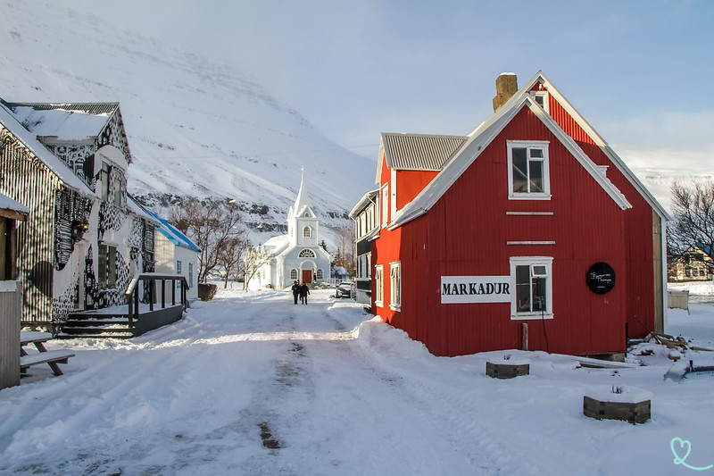Seydisfjordur in winter