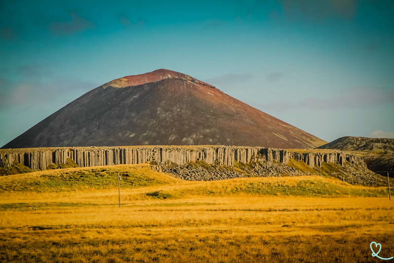 Basaltsäulen Gerduberg Snaefellsnes