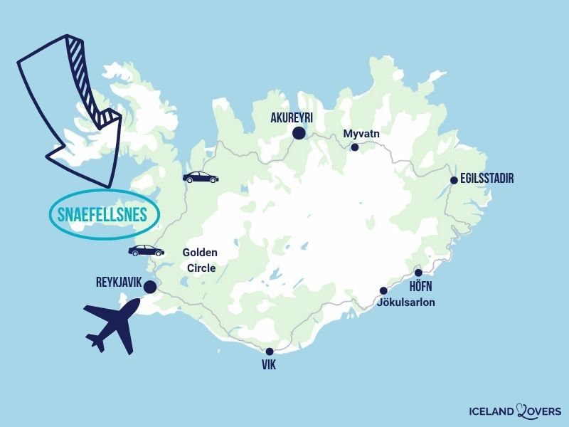 come arrivare alla Penisola di Snaefellsnes