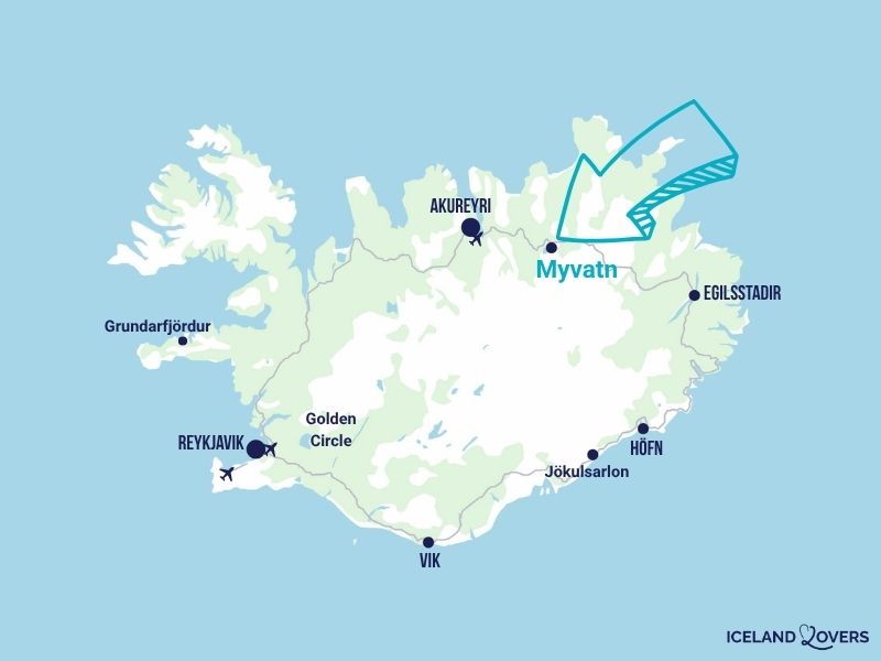 how to get to lake myvatn